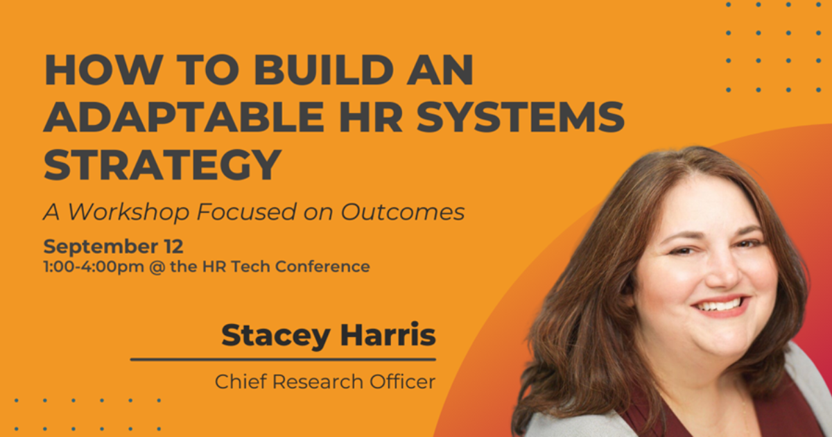 HR Tech Conference & Exposition | Pre-Conference Workshop - Sapient ...