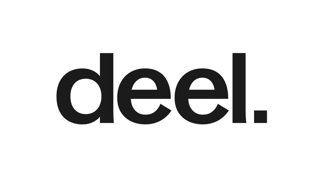Deel logo representing Sapient Insights Group's digital transformation and data-driven solutions for business growth and innovation.