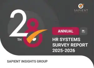 Sapient Insights Group Releases the 2025-2026 HR Systems Survey Report